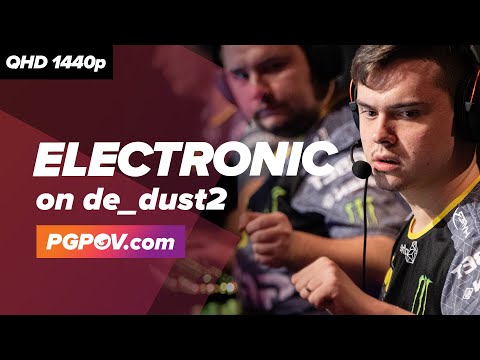 [CSGO POV] electronic (Natus Vincere) vs Liquid / 38-22 / de_dust2 // Player Settings in desc.