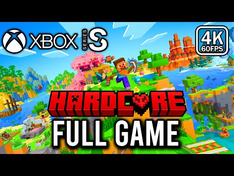 Minecraft Survival Hardcore Xbox Series S Edition - FULL GAME Walkthrough (4K 60FPS) - No Commentary