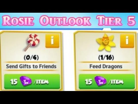 Rosie Outlook Event Tier 5 Gameplay - Dragon Mania Legends #422