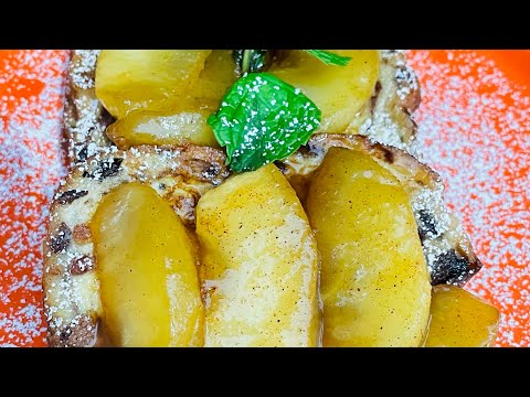 French Toast Recipe Apple Cinnamon Bacon