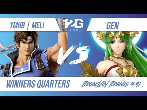 BrookLAN Brawls 91 - YMHB | Meli (Richter) v. Gen (Palutena) - Winners Quarters