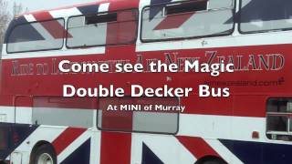 preview picture of video 'mini of murray salt lake city utah double decker bus'