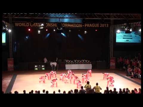 Angeli's Ladies World Championship Formation - Prague 2013