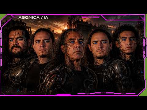 AGONICA- IA (lyric video oficial) Thrash Metal del Desierto