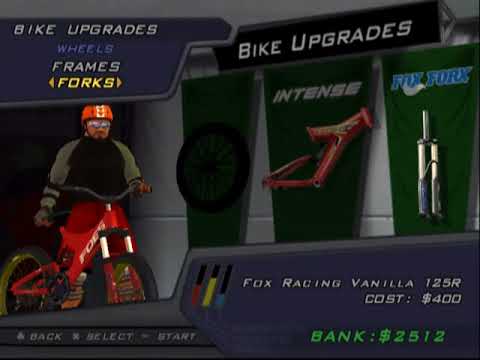 Downhill Domination PS2 Gameplay Part 1 | Specialized Career Mountain Cross Hardcore