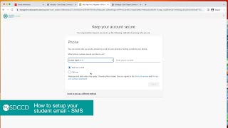 How to setup your Student Email with Text Messaging (SMS)