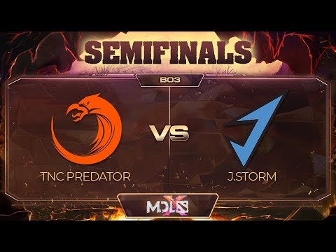 TNC Predator vs J.Storm Game 2 - MDL Chengdu Major: Semifinals