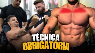 ESSE EXERCICIO VAI MUDAR SEU PEITORAL SUPERIOR! DICA EXCLUSIVA