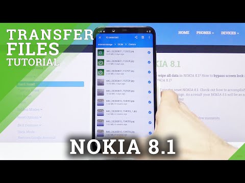 How to Transfer Files in NOKIA 8.1 – Move Media