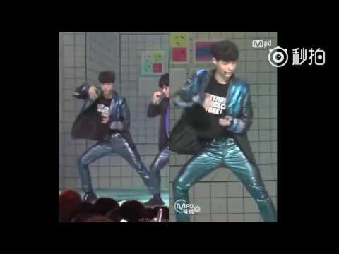 PERFORMANCE VS REHEARSAL - MCOUNTDOWN LUCKY ONE LAY 레이 ZHANG YIXING 张艺兴