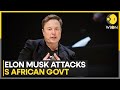 Elon Musk Says Political Party In South Africa Promoting White Genocide World News WION
