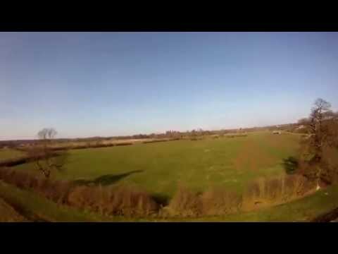 FPV Wing, Gaps and low with the Zephyr 1 by Chris Klicke 1 crash but the lowest flying ever!