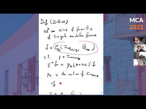 Overconvergent Eichler–Shimura morphism for families of Siegel modular forms - Giovanni Rosso