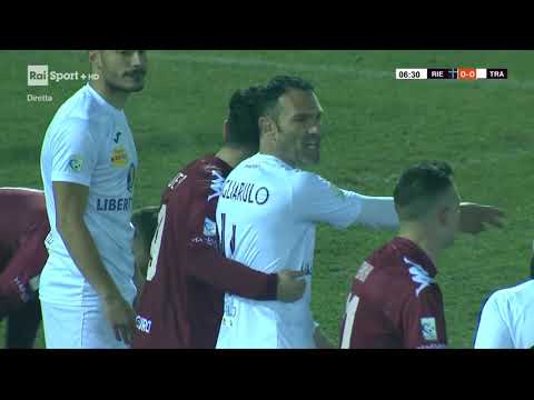 Calcio: Campionato Italiano Serie C 2018/19   27a giornata  Rieti   Trapani  0 - 2