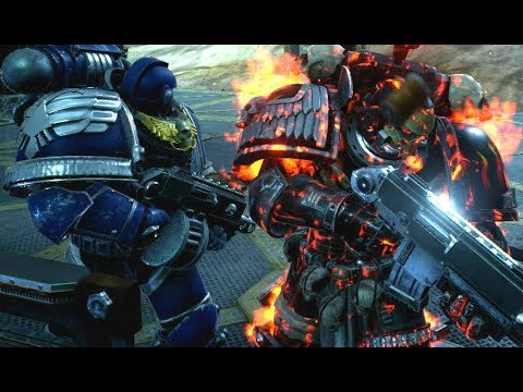 Space Marines vs Chaos/ Good Defence of Torias! - Warhammer 40k: Eternal Crusade
