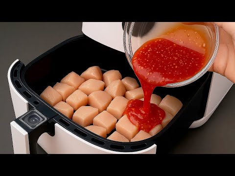 Air Fryer Chicken Has NEVER Tasted This Good… Just Add Sauce! 🤯