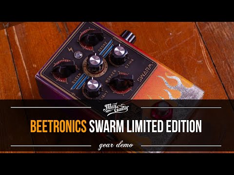 The SOUND of a THOUSAND BEES! Beetronics Custom Limited Swarm Fuzz Harmonizer!
