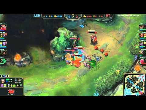 2015 World Championship Group Stage Week 1 Day 3 LGD vs KT
