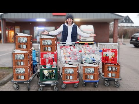 WIR BRINGEN EXTREM VIEL PFAND WEG 😲