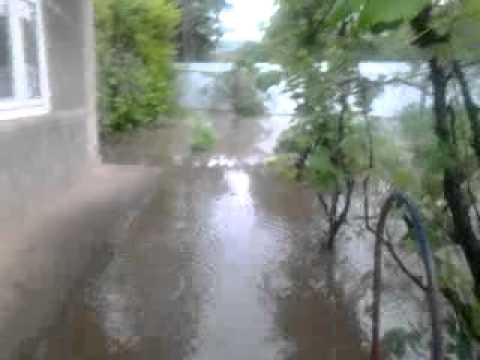 Inundatii la Tescani,jud Bacau 29.05.2012