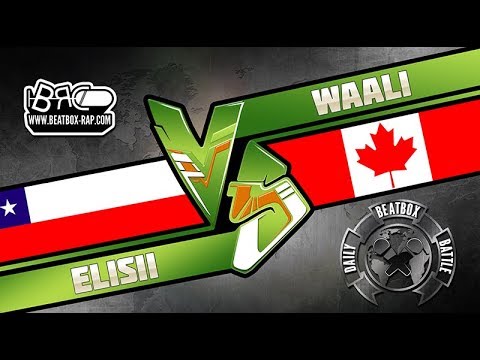 Waali VS Elisii ★ Daily Beatbox Battle ★ 20.12.2017