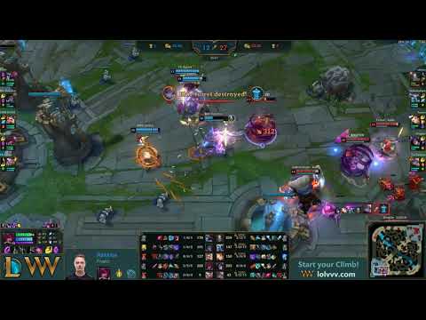 Xayah Quadrakill by Rekkles on Patch 9.17