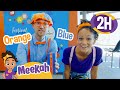 Blippi And Meekah Visits The Discovery Cube Children S Museum Educational Videos For Kids