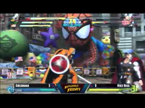 Battlefield Fridays 2.3 - MvC3 Exhibition Matches featuring Mike Ross