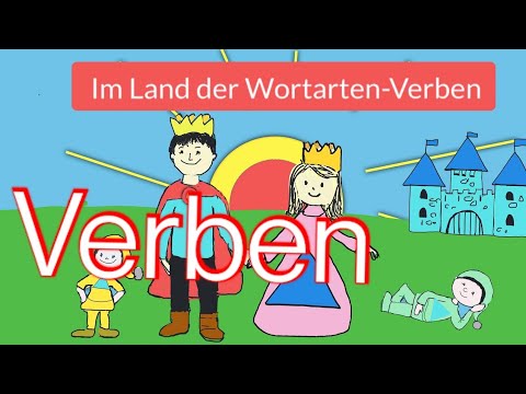 Verben 🟥Im Land der Wortarten🌄 Deutsch lernen #Grundschule #Grammatik #Personalform #Wortarten