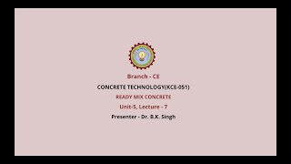 Concrete Technology | Ready Mix Concrete
