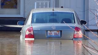 Roscoe to Rockford, IL Rock River Flooding - 3/17/2019