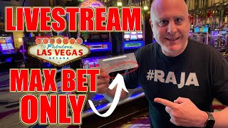GRAND JACKPOT OR BUST! 🔴 LIVE HIGH LIMIT SLOTS IN SIN CITY!