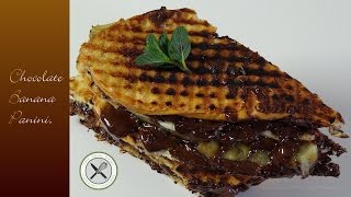 Chocolate Banana Panini Recipe – Bruno Albouze – THE REAL DEAL