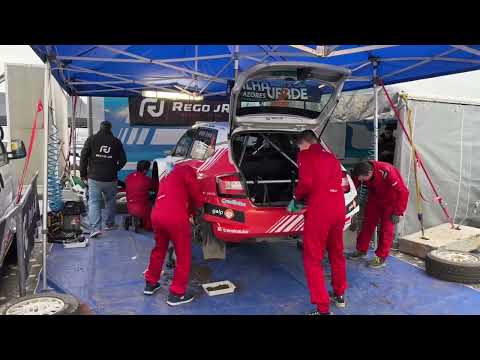 LIVE: Azores Rallye Finish of LEG 1 - Ponta Delgada Azores Portugal - 31.03.2023