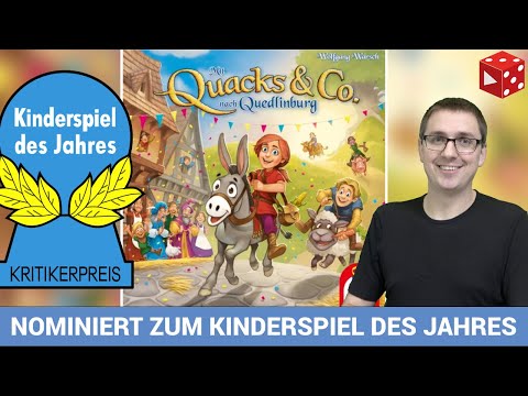 Mit Quacks & Co nach Quedlinburg - nominiert zum Kinderspiel des Jahres 2022