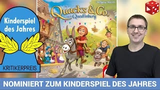 Mit Quacks & Co nach Quedlinburg - nominiert zum Kinderspiel des Jahres 2022