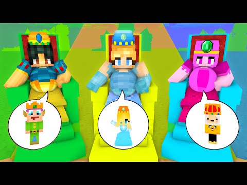 Monster School : Cute Dr. Princess & Cute Girl Princess Mother - Minecraft Animation