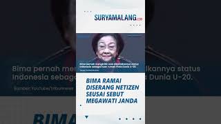 Diserang Warganet seusai Sebut Megawati Janda, Bima: Jangan Lupa Kritik yang Udah Gue Sampaikan