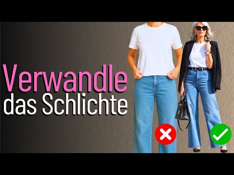 2 Teile, Viele Outfits: So verwandeln Sie das Basic-Look mit Stil über 50
