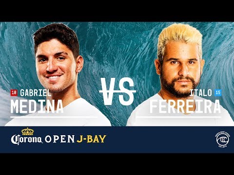 Gabriel Medina Defeats Italo Ferreira in Corona J-Bay