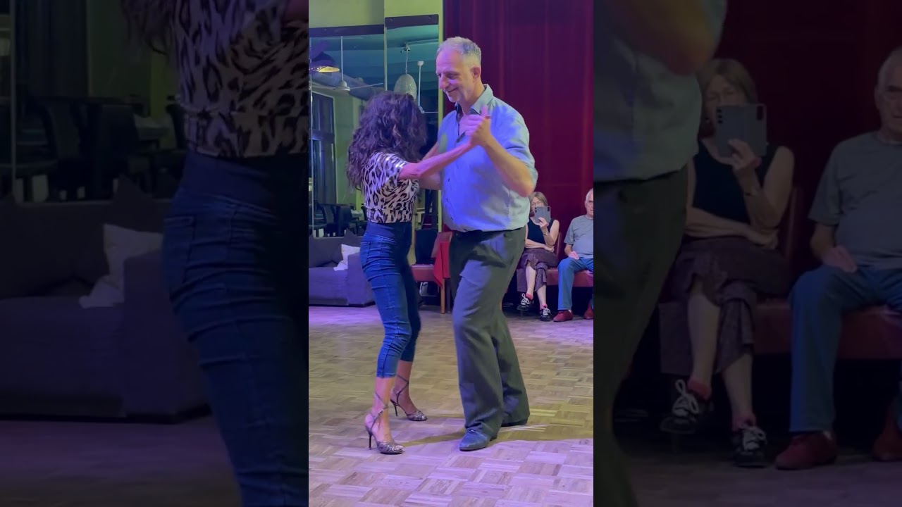 Milonga Class Demo Silvana Anfossi & Rafael Busch (Berlin) Estudio Tangotanzen macht schön