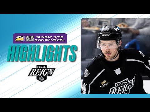 March 30th Highlights: ONT 5, COL 4