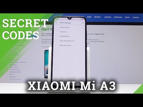 Secret Codes XIAOMI Mi A3 - Testing Mode / Advanced XIAOMI Info