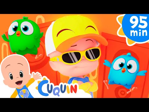 Hello, Hello Yellow Chick 🐤 more Nursery Rhymes by Cleo and Cuquin | Children Songs