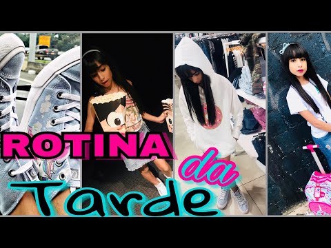 MINHA ROTINA DA TARDE (depois da Escola /sexta-feira)