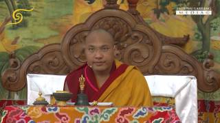 The Gyalwang Karmapa discusses education at Kagyu shedras ( monastic colleges )