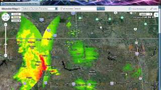Wundermap Nexrad 7-22-11~ Minot ND.wmv