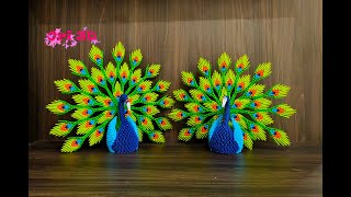 Download lagu How to make a Peacock 3D Origami - Cách xếp Công xoè đuôi đẹp nhất mp3