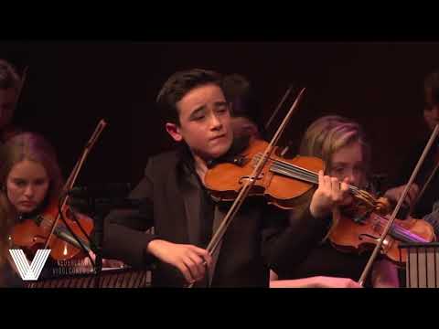 Enzo speelt vioolconcert in E-groot van Bach en Winter van Piazzolla