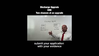 Military Discharge Upgrade - two opportunities for an upgrade at the DRB. #dischargeupgrade